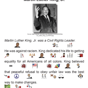 SES Weekly Reading-Martin Luther King, Jr.