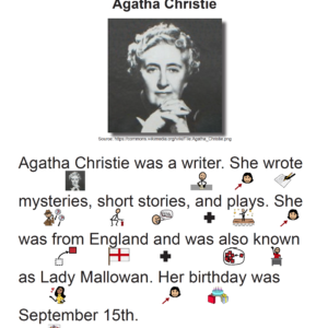 SES Weekly Reading-Agatha Christie