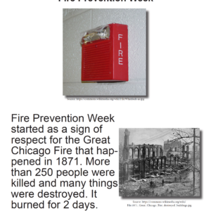 SES Weekly Reading-Fire Prevention