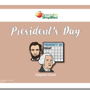 Adapted Book-President's Day